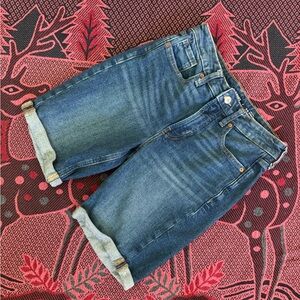 Old Navy Dark Blue High-Rise Straight Jeans